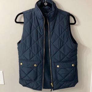 Francesca’s Boutique, Ladies vest in navy blue, size small